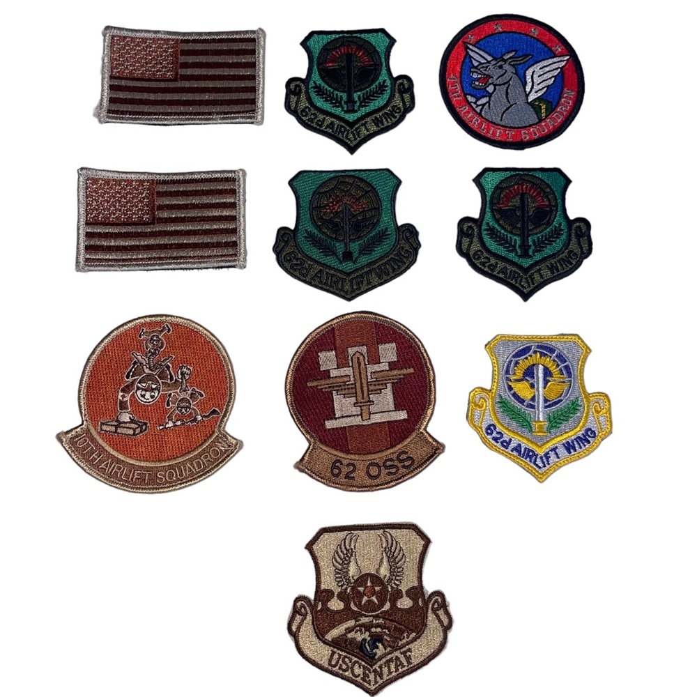 10 Vintage US Air Force Patches